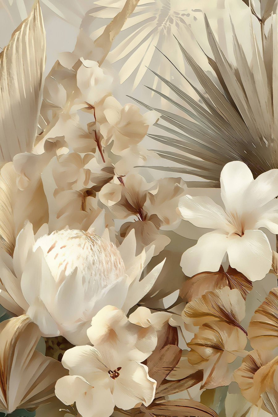 Luz entre flores — design completo