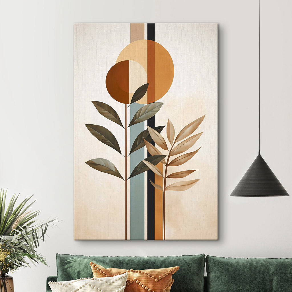 Ramos e disco dourado — interior 2