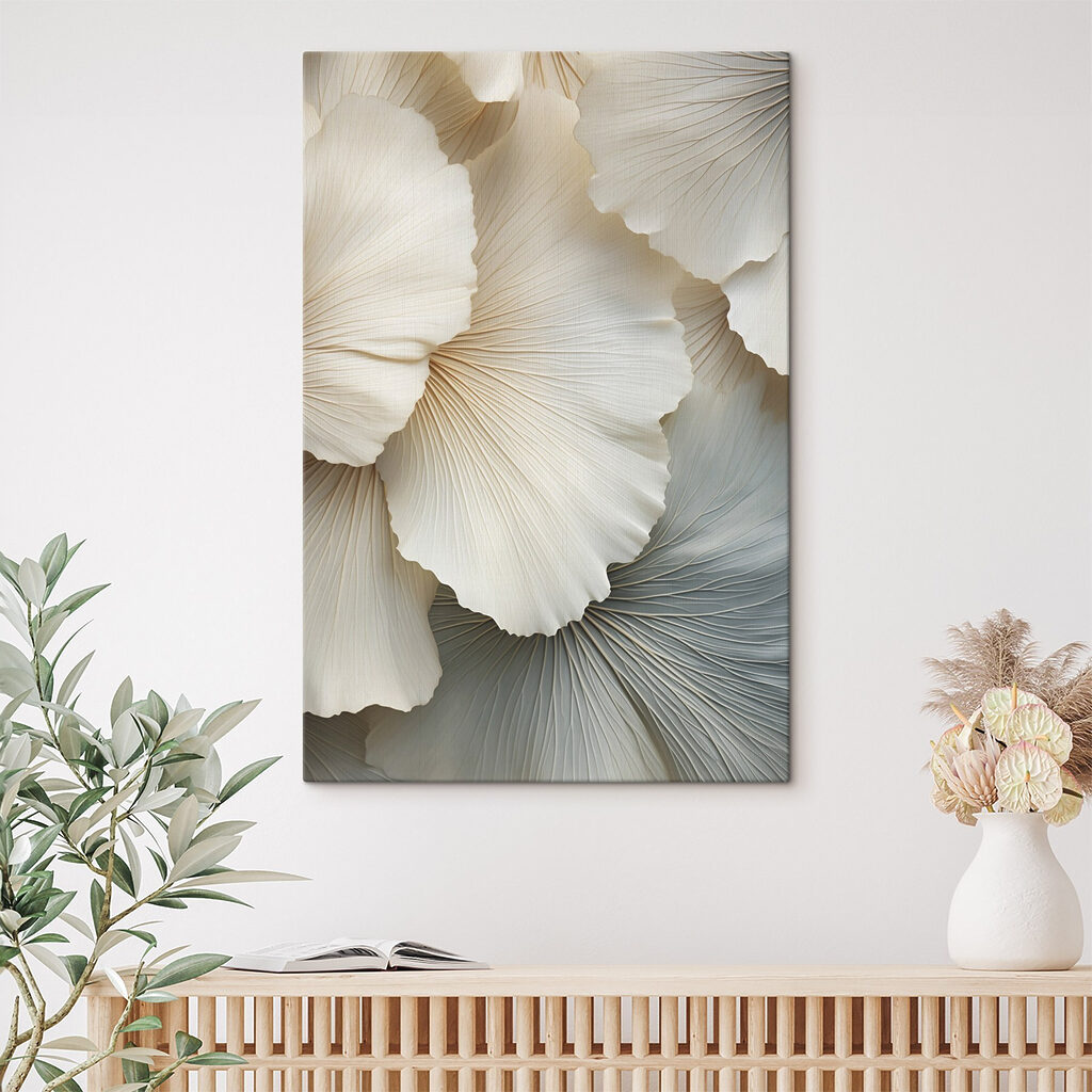 Leques creme com sombras — interior 2