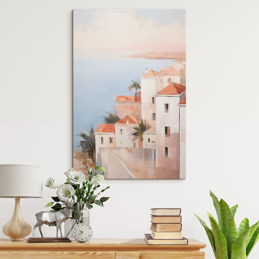 Casas claras à beira-mar — interior 2