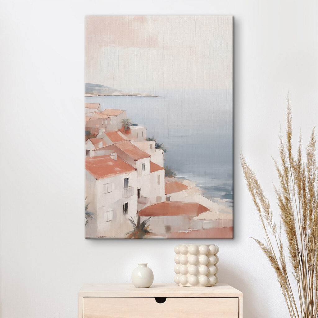 Telhados laranja à beira-mar — interior 2