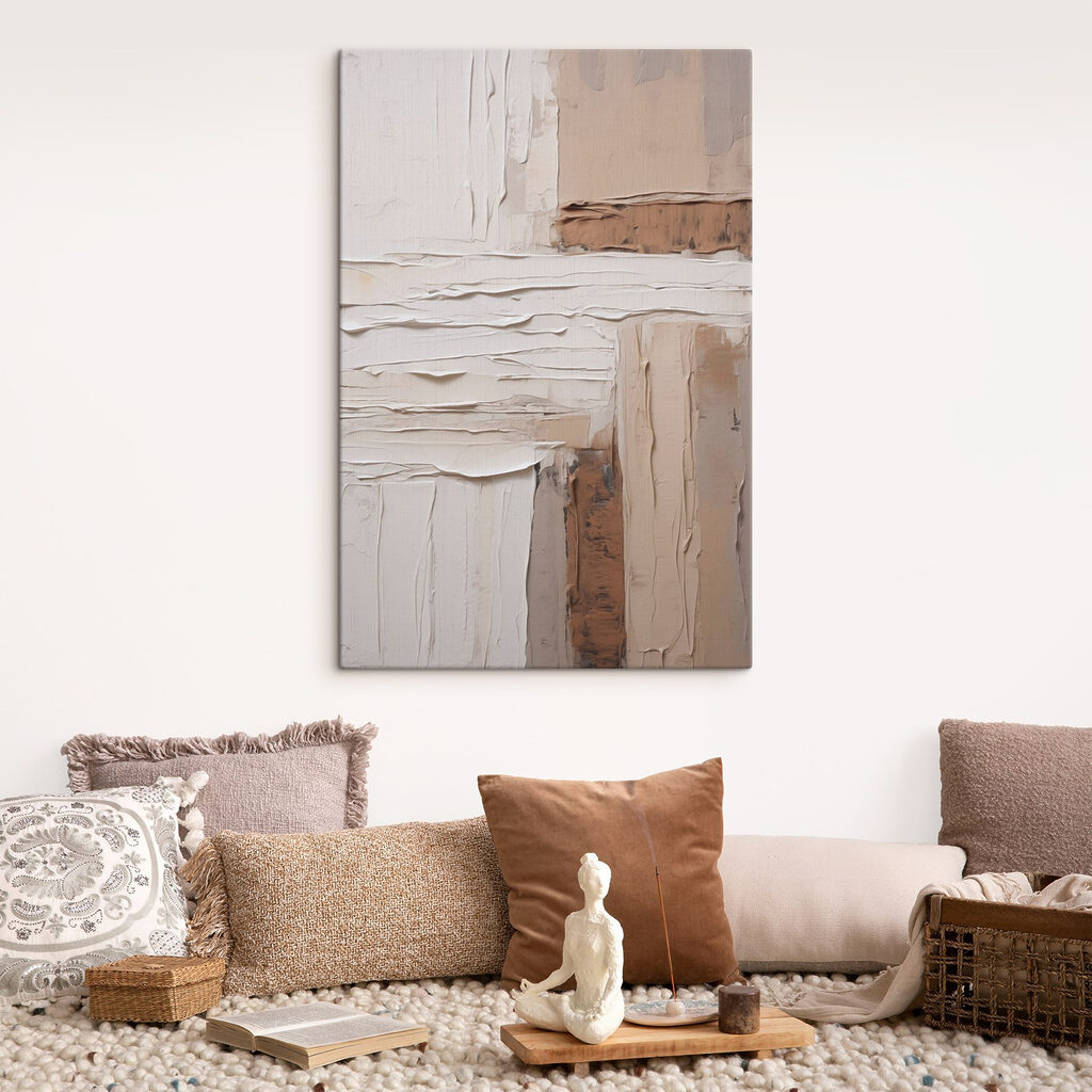 Faixas de tinta cruzadas — interior 2