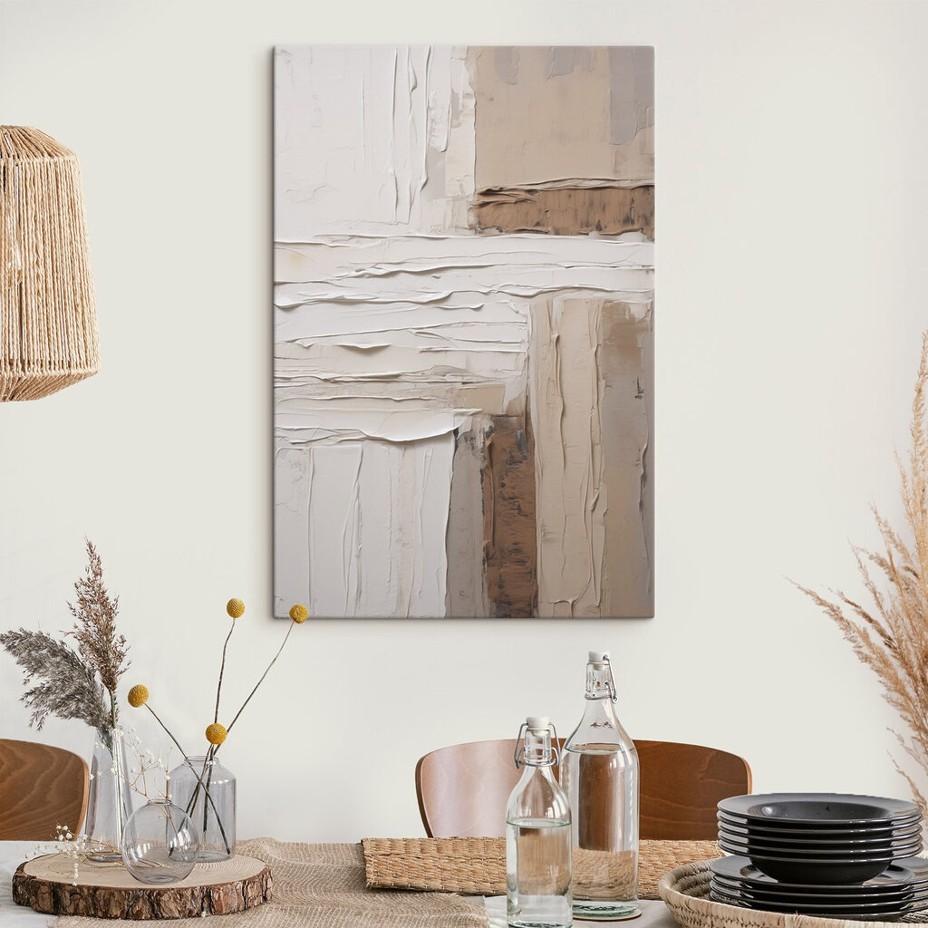 Faixas de tinta cruzadas — interior 1
