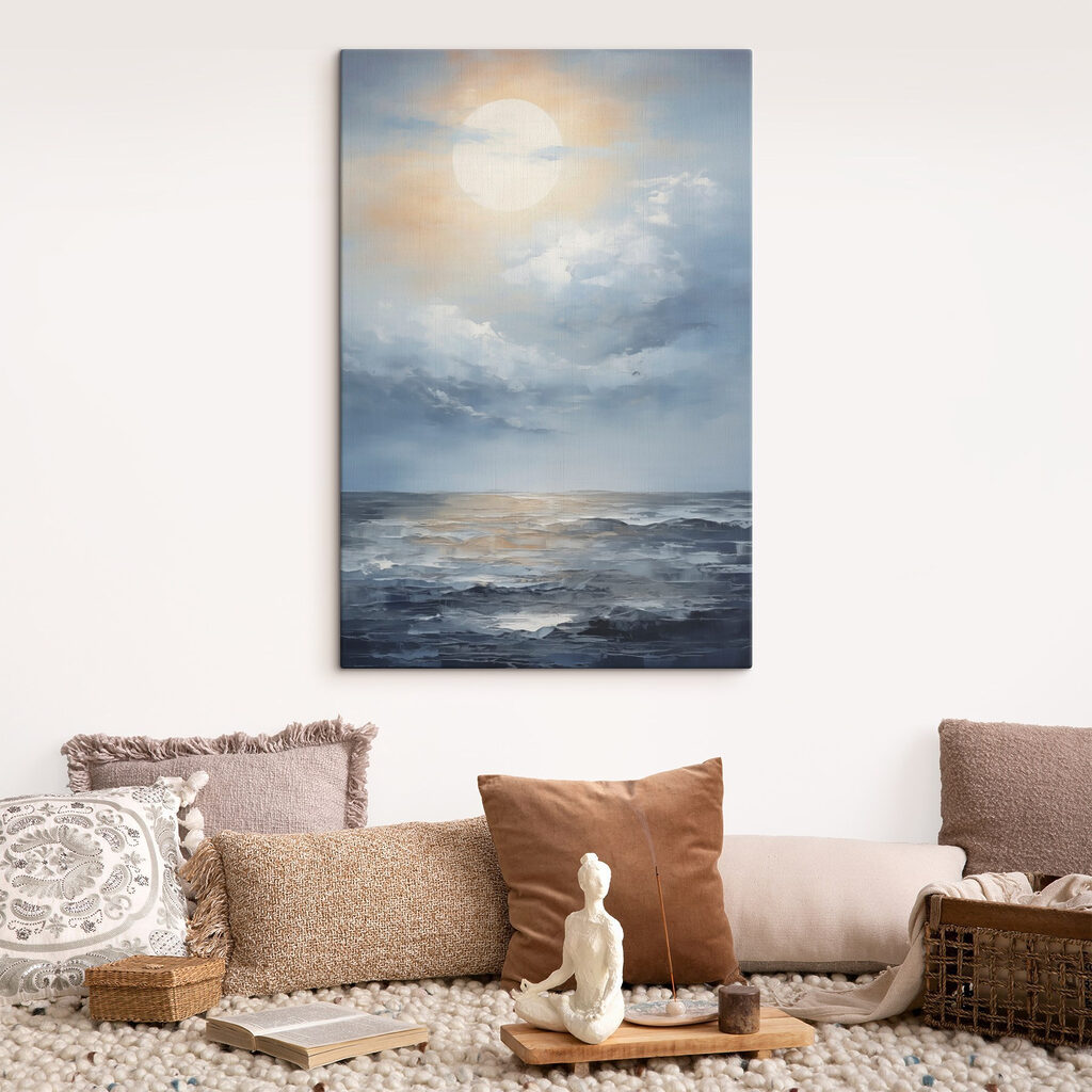 Lua sobre o mar — interior 1