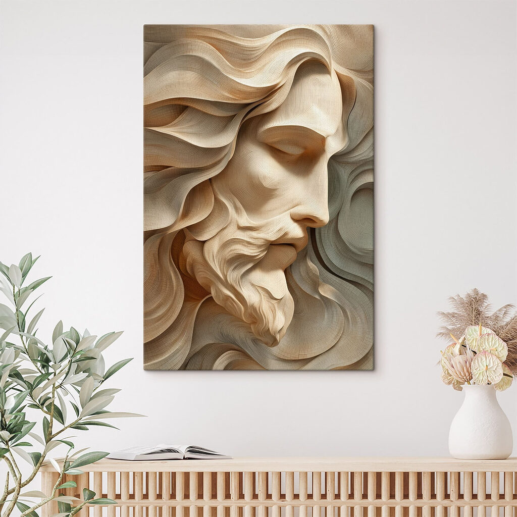 Cabelo longo em areia — interior 1