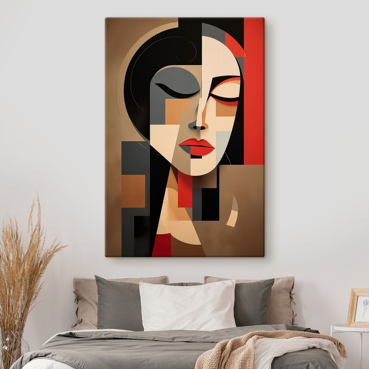Retrato feminino abstrato — interior 2