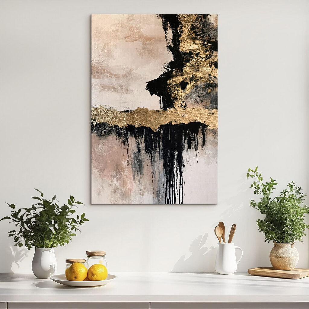 Ouro com gotas negras — interior 2
