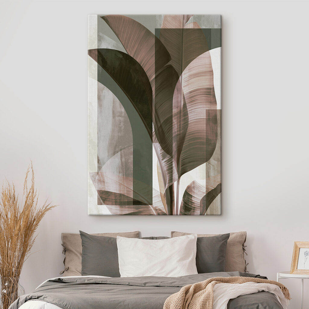 Folhas grandes sobre planos — interior 2