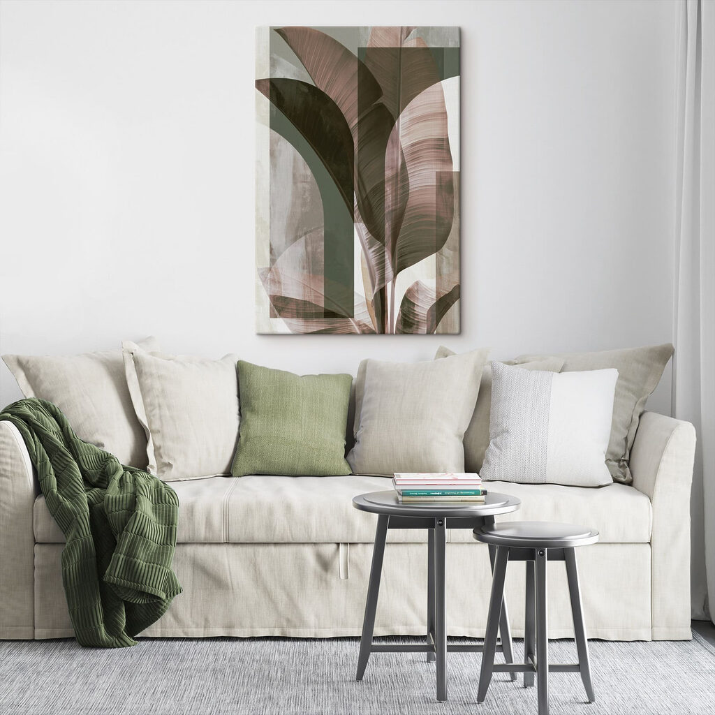 Folhas grandes sobre planos — interior 3