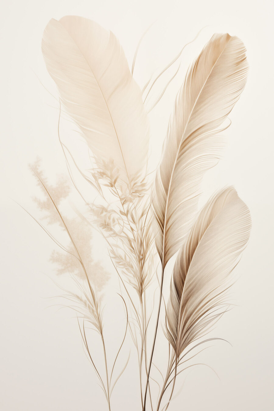 Plumas delicadas — design completo