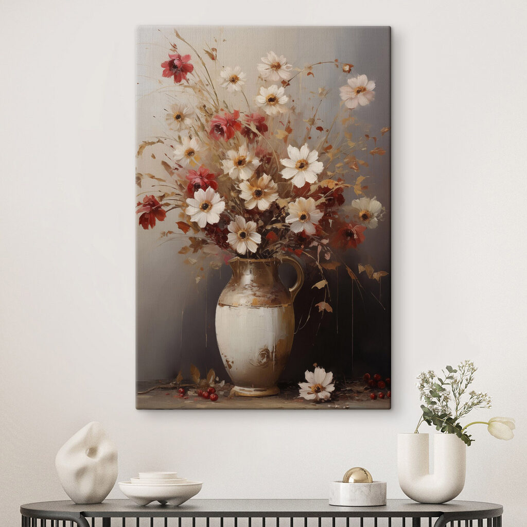 Flores silvestres vermelhas — interior 1