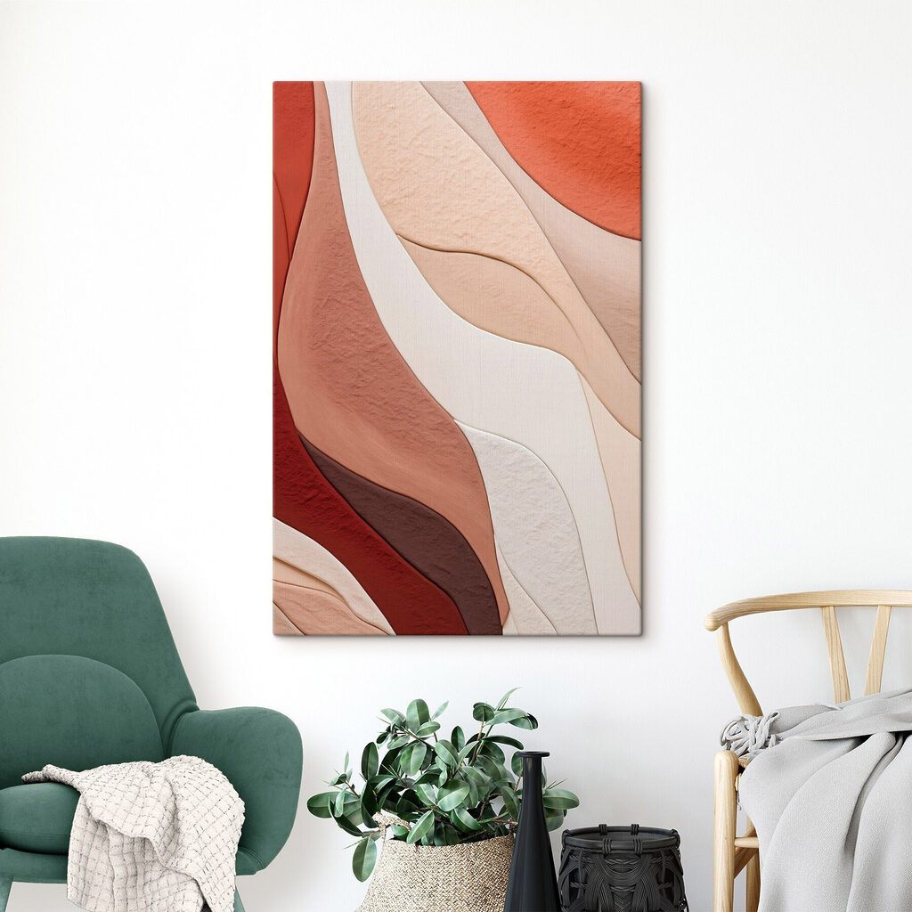 Faixa branca sobre ferrugem — interior 1