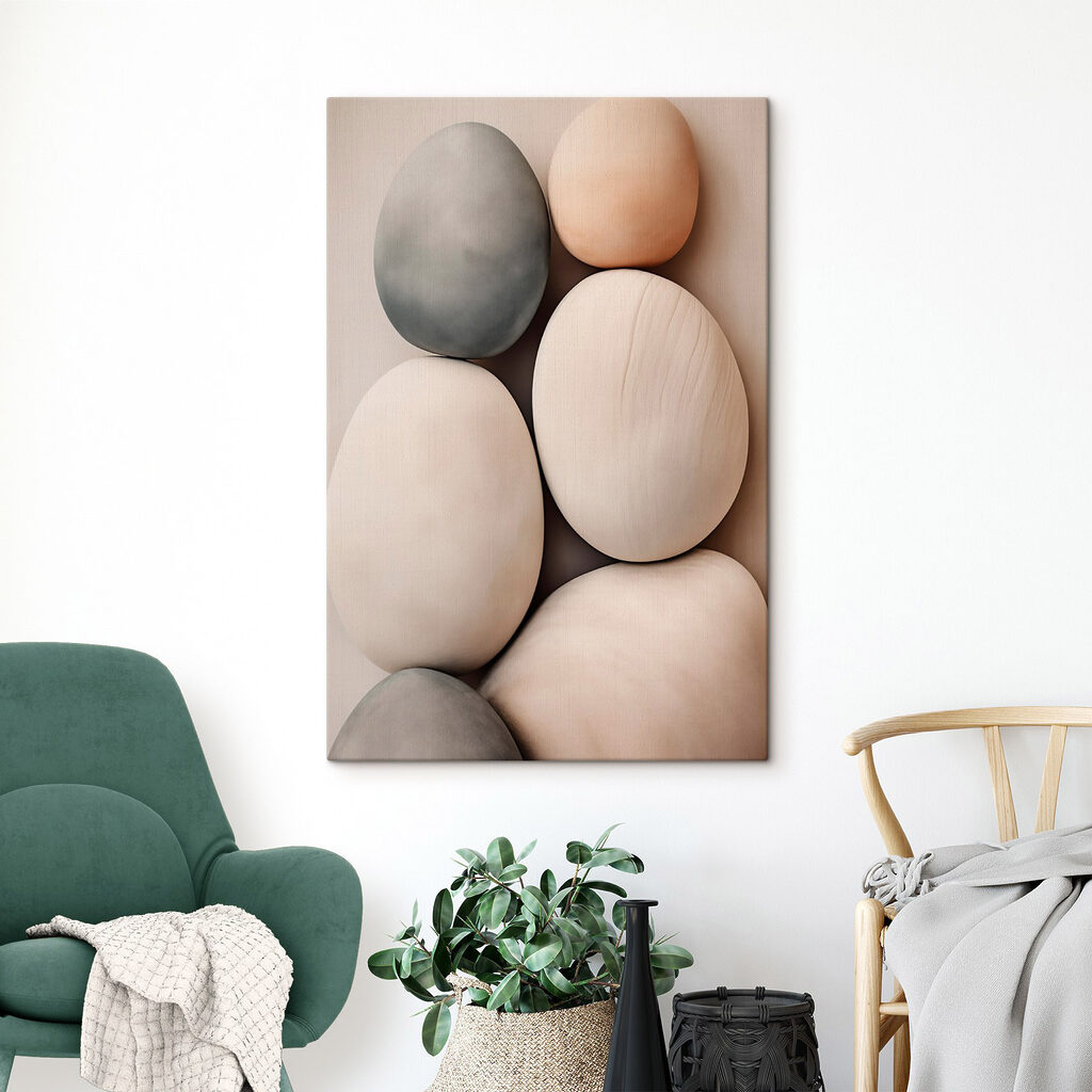 Seixos cinzentos — interior 1