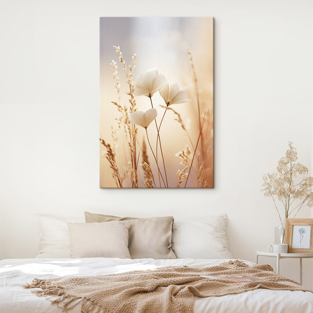 Flores delicadas ao sol — interior 1
