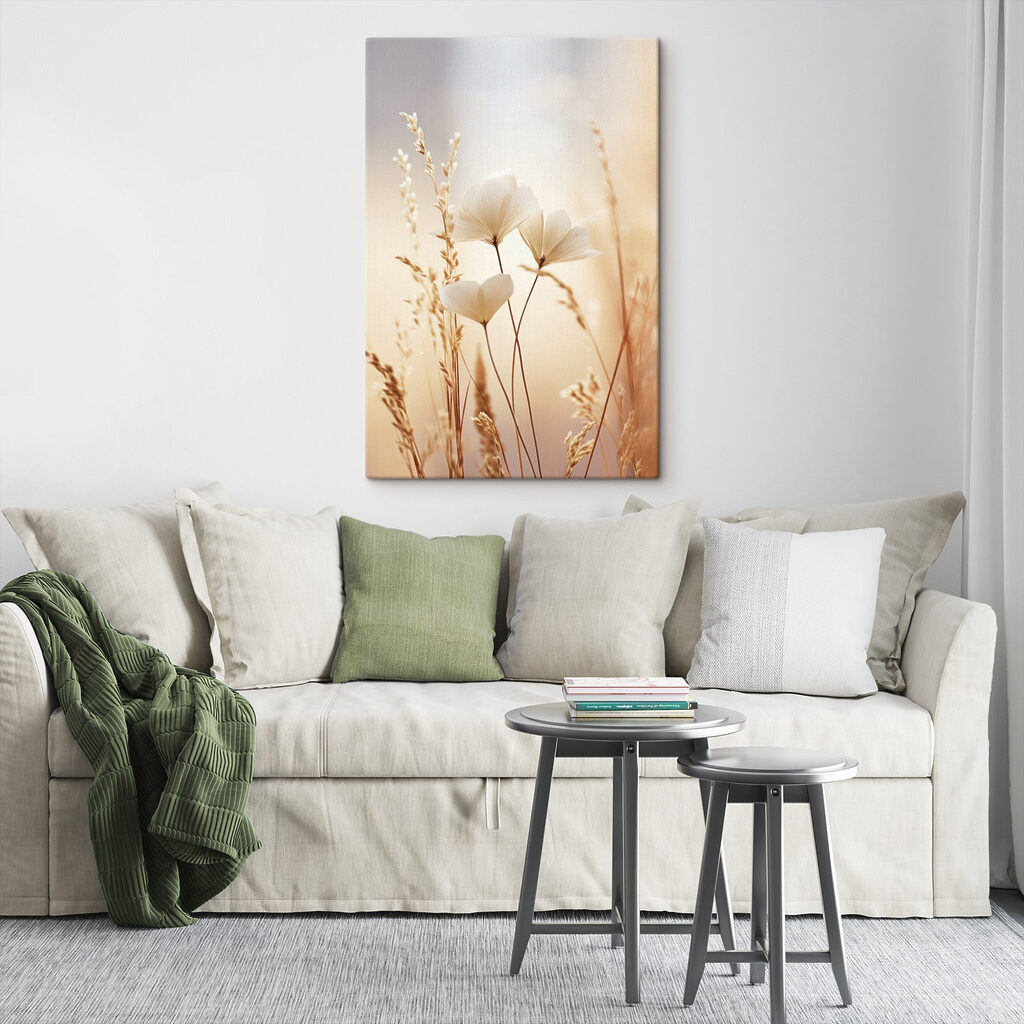 Flores delicadas ao sol — interior 2