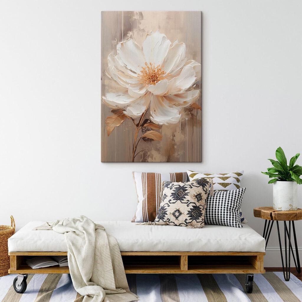 Flor em haste fina — interior 3