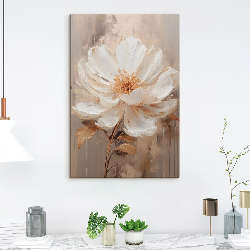 Flor em haste fina — interior 2