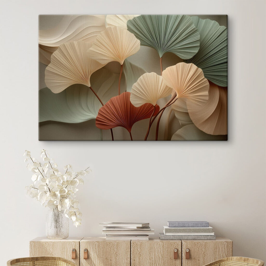 Ginkgo com folhas verdes — interior 2