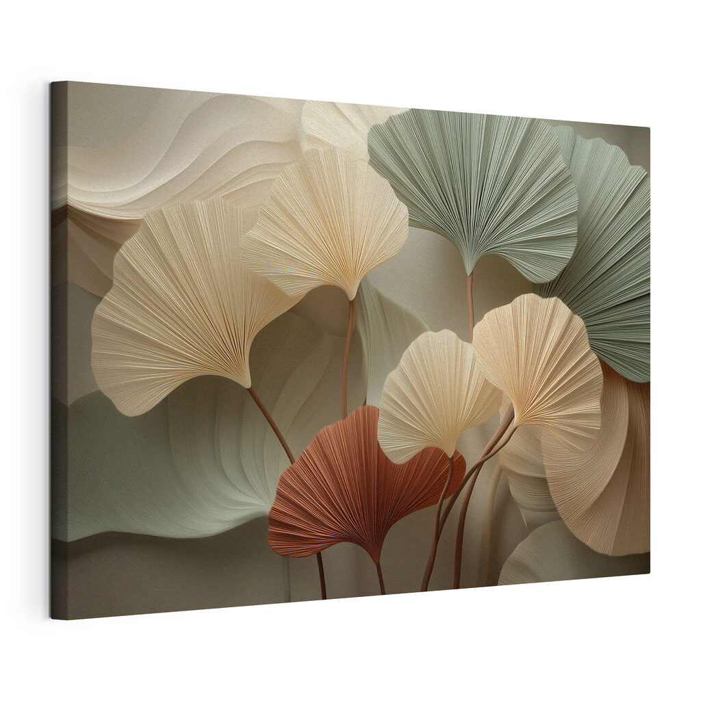 Ginkgo com folhas verdes — vista do produto