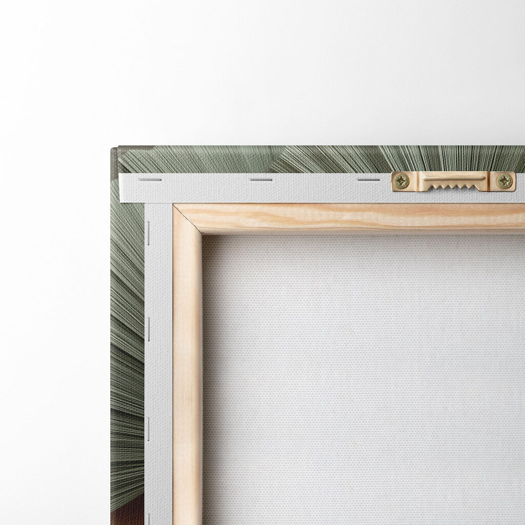 Ginkgo com folhas verdes — verso