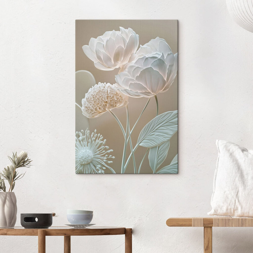 Flores claras em umbelas — interior 2