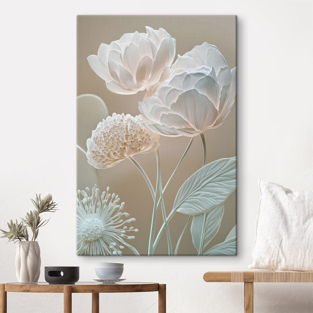 Flores claras em umbelas — interior 1