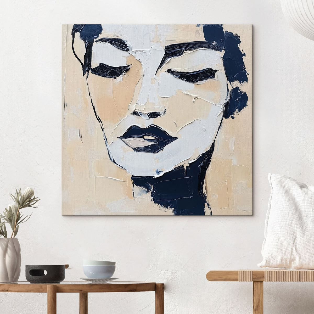Rosto abstrato — interior 2