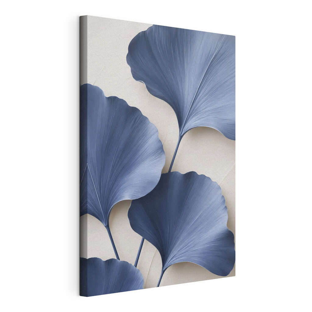 Folhas azuis de ginkgo — vista do produto