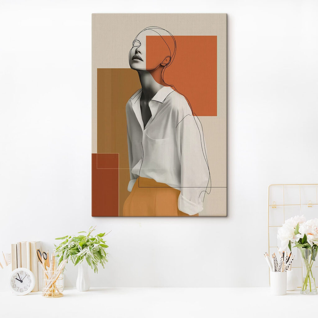 Olhar voltado para cima — interior 1