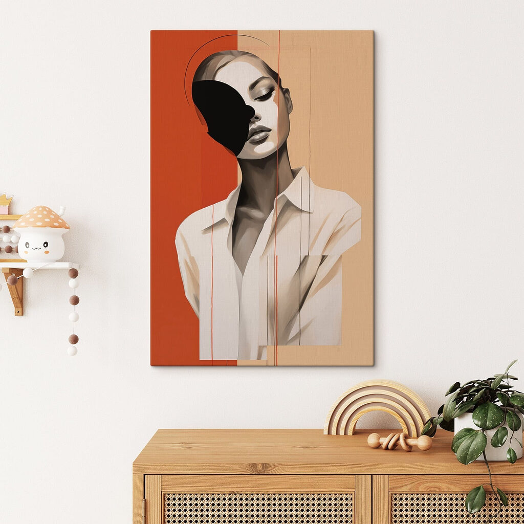 Blusa branca e venda — interior 1