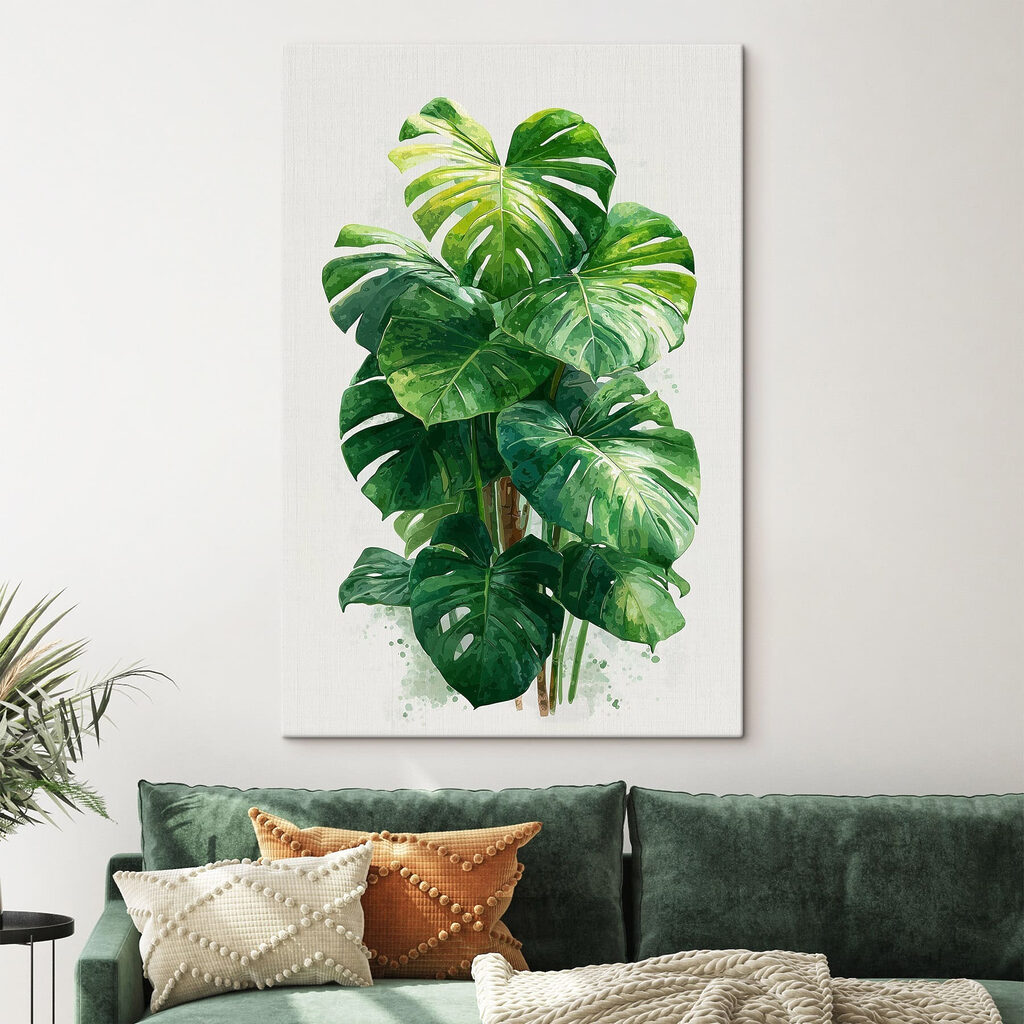 Folhas de monstera — interior 2