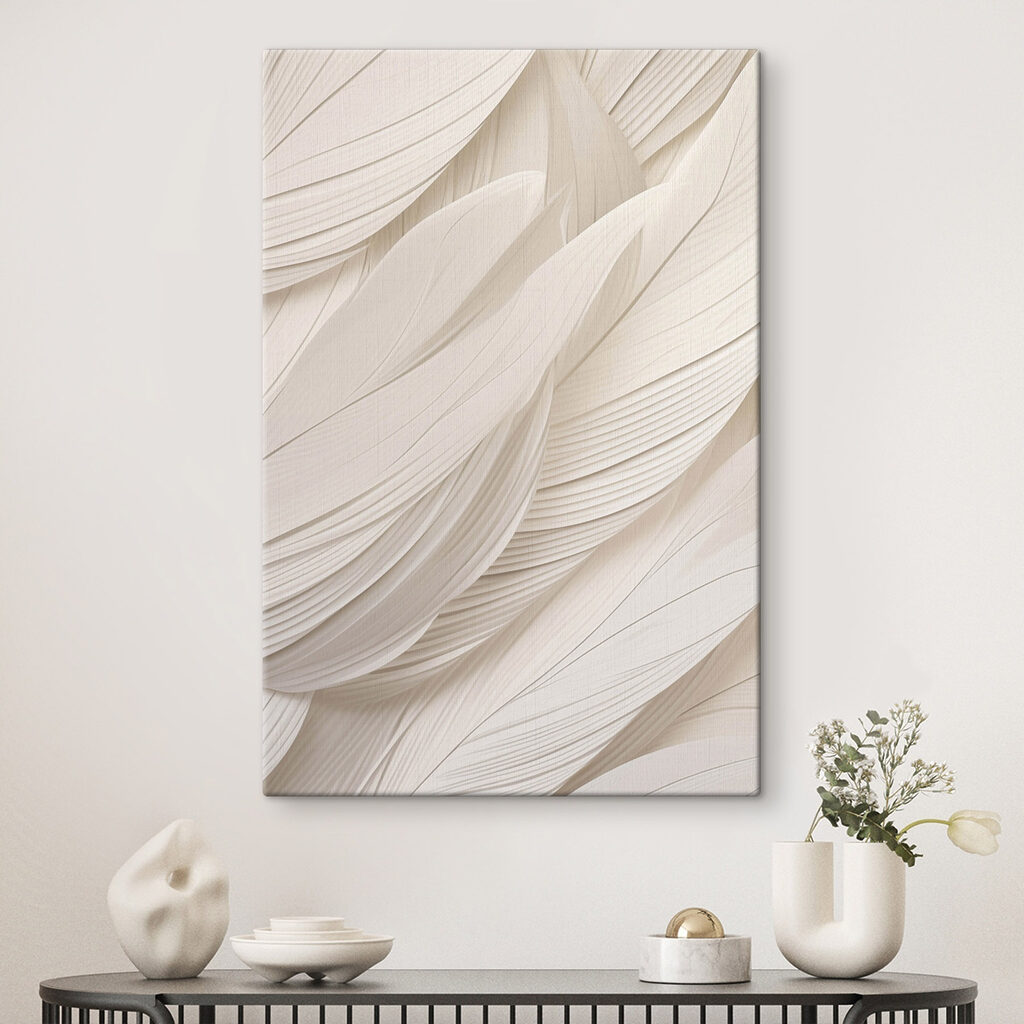 Folhas claras com nervuras — interior 2