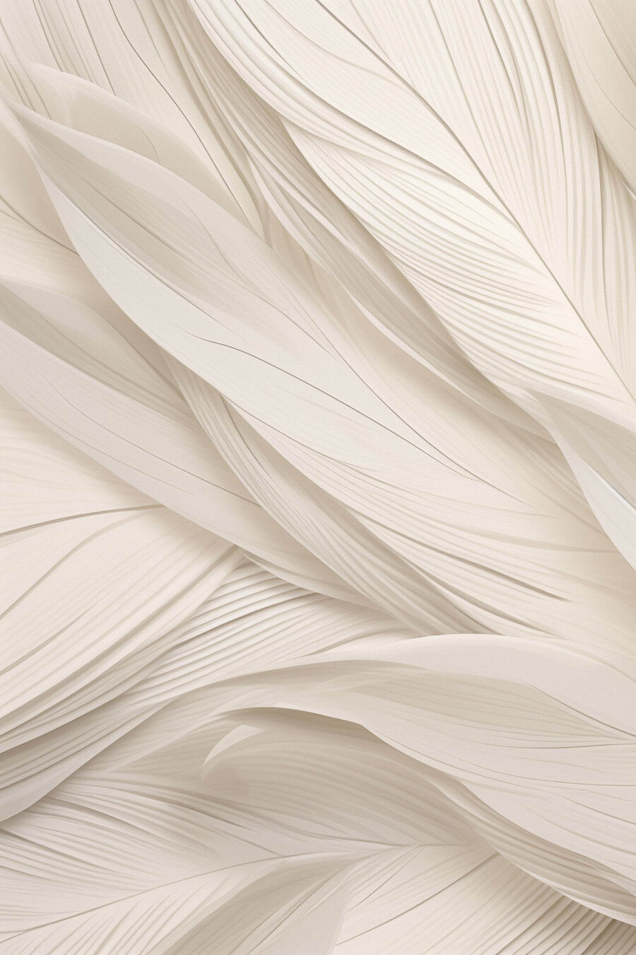 Pregas de folhas diagonais — design completo