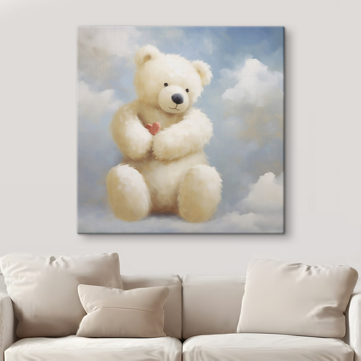 Urso com coração — interior 2