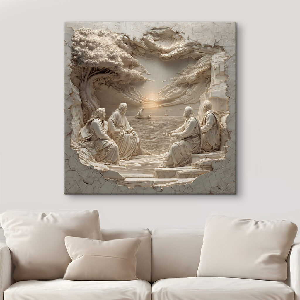 Figuras junto à luz — interior 2