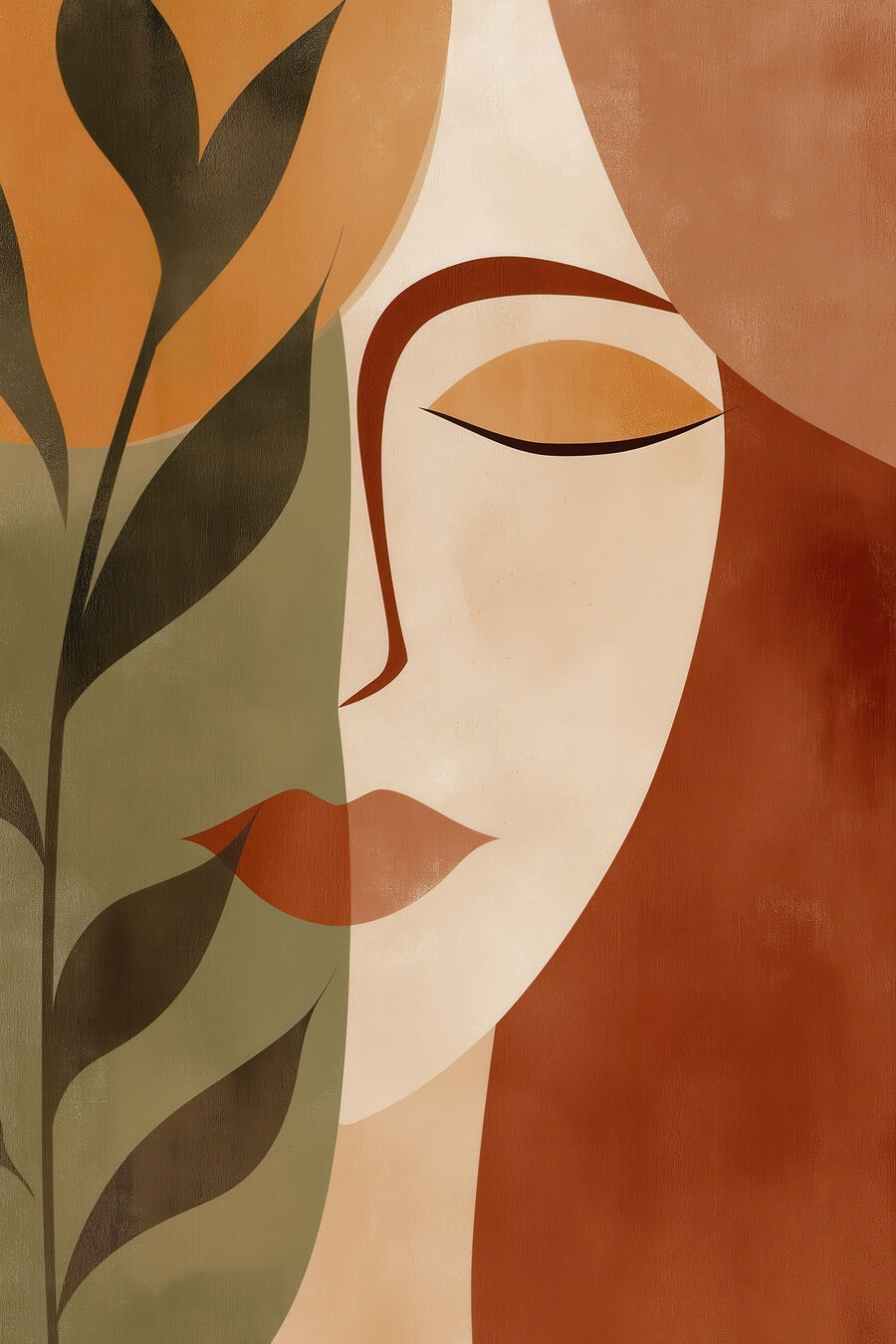 Perfil ferrugem entre folhas — design completo