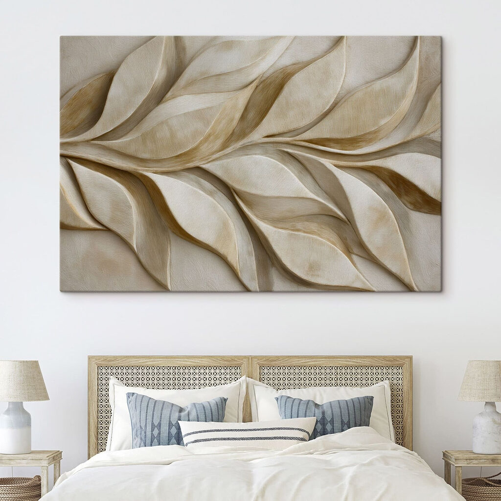 Folhas cor de areia — interior 1