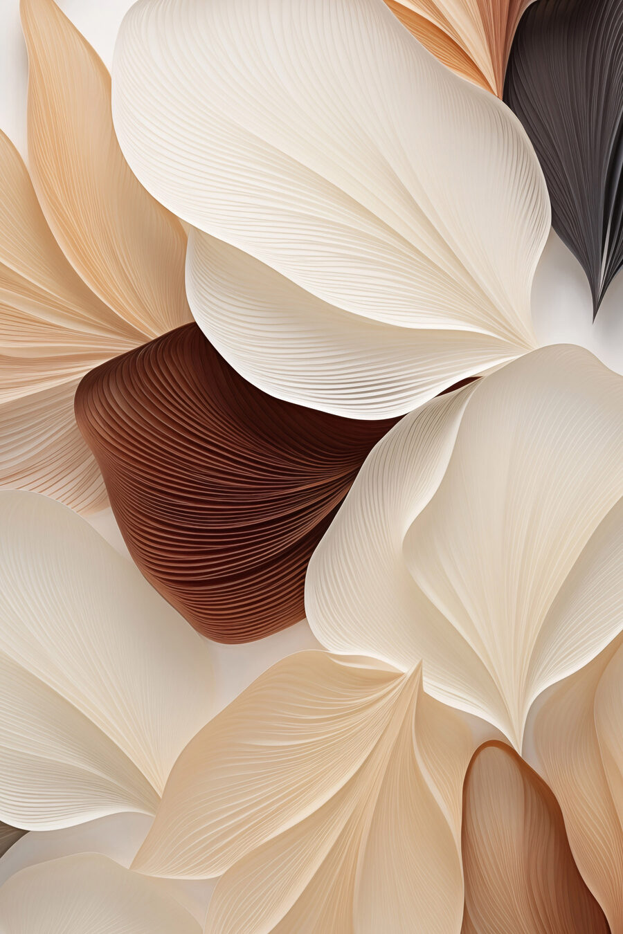Pregas creme e castanhas — design completo