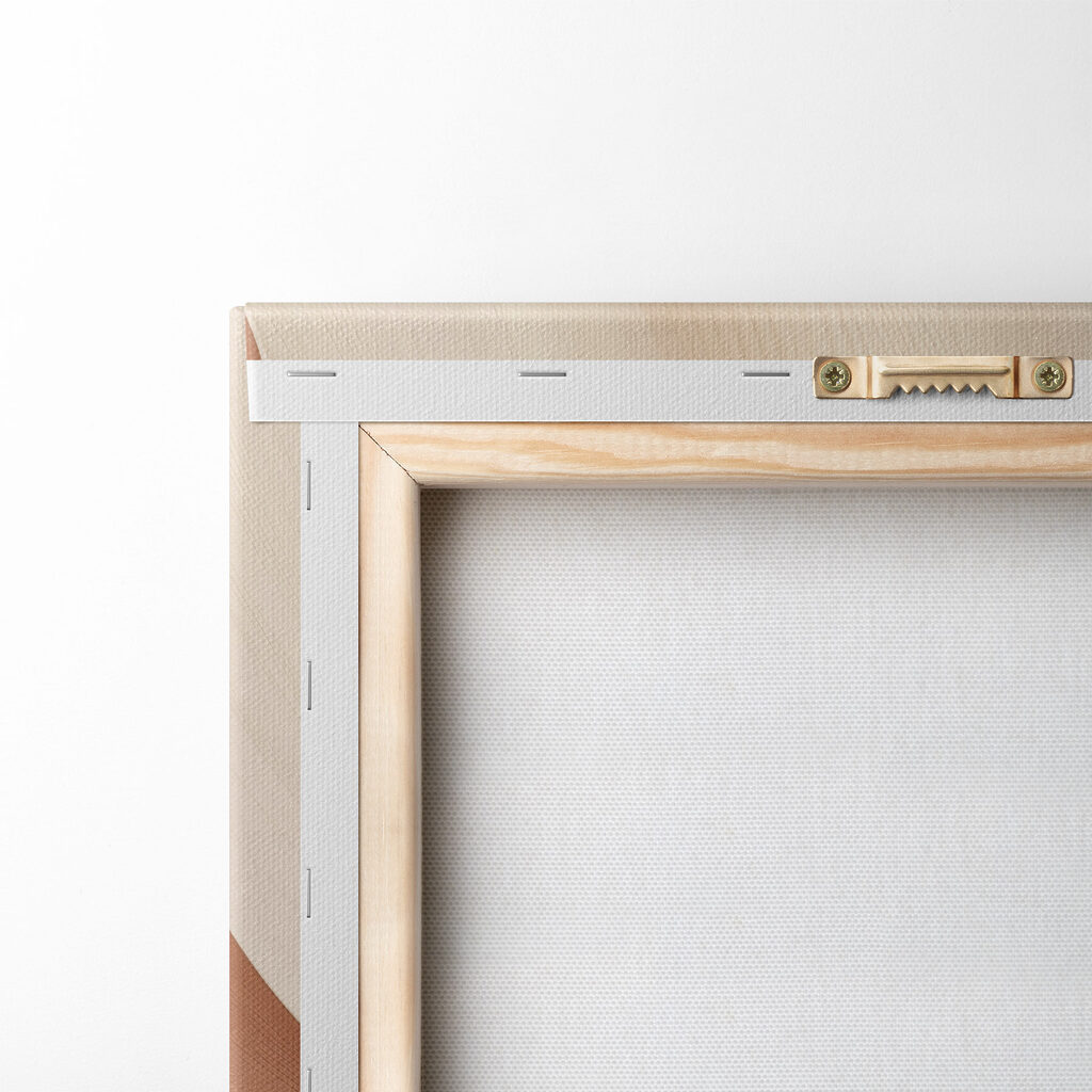 Curvas suaves em creme — verso