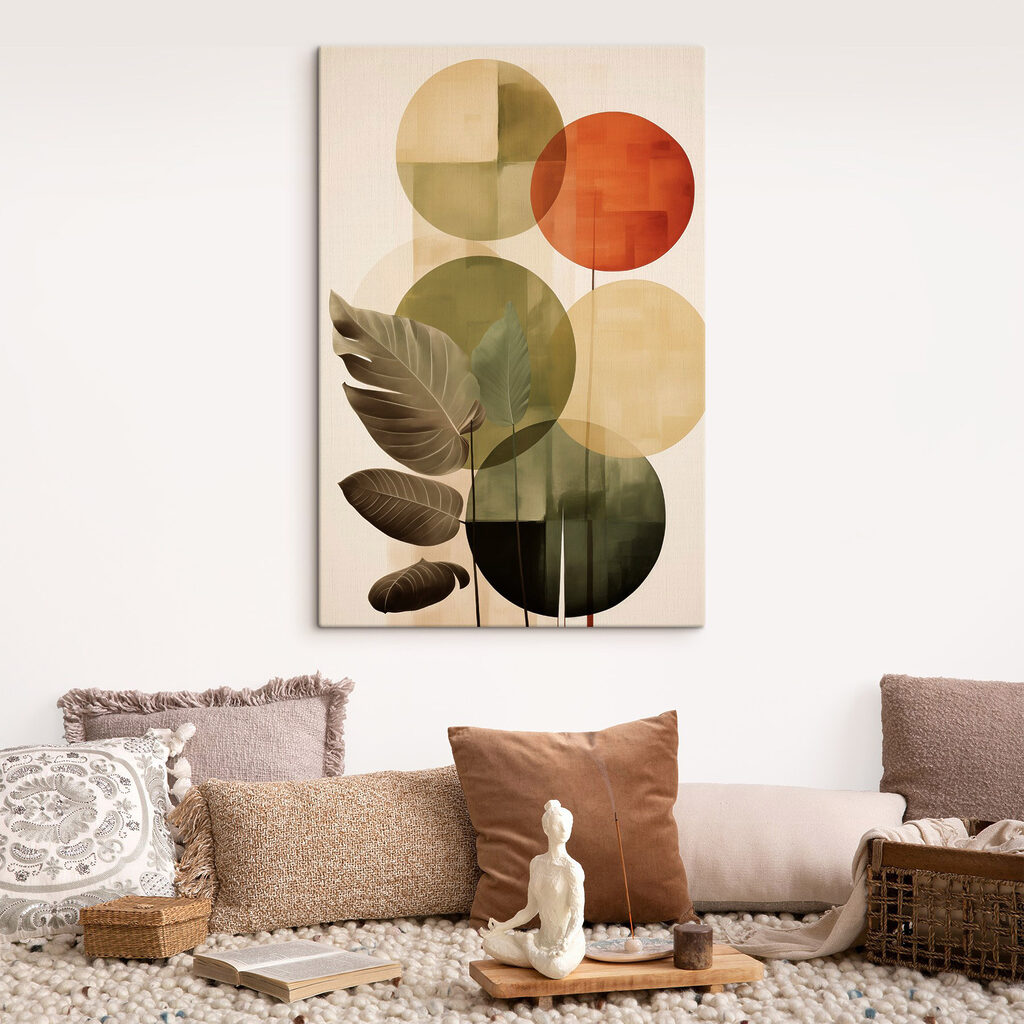 Ramo entre círculos — interior 1