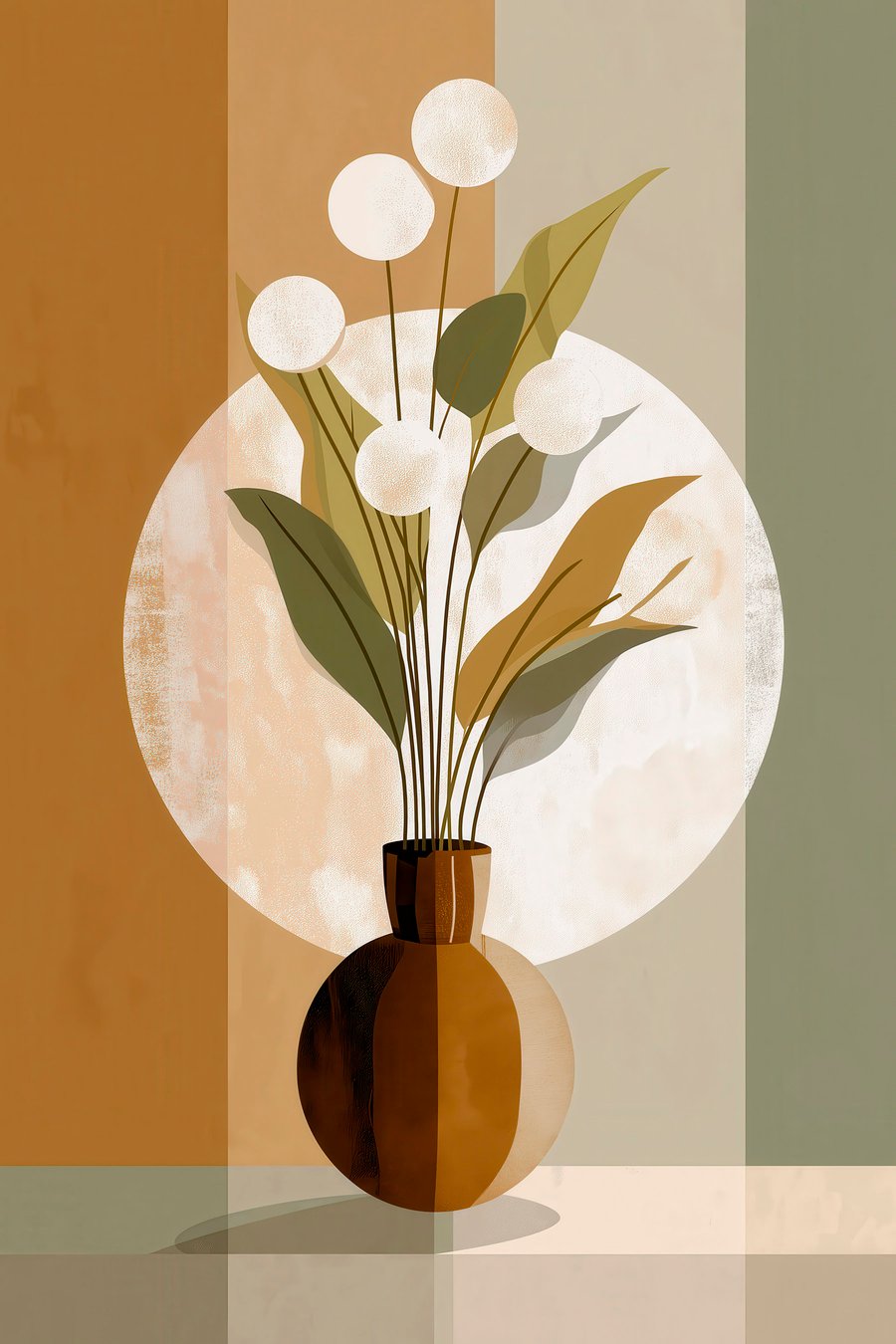 Vaso de flores — design completo