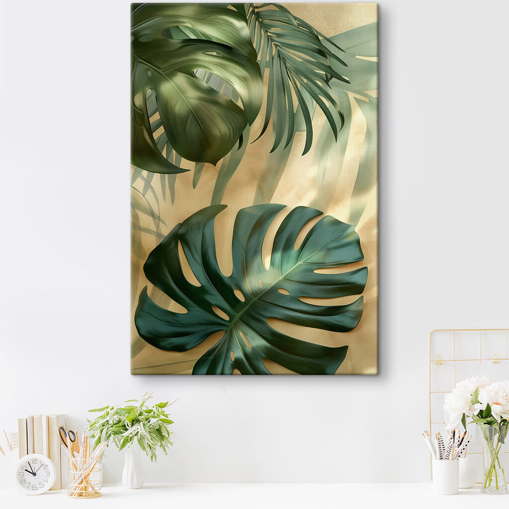 Monstera à luz filtrada — interior 2