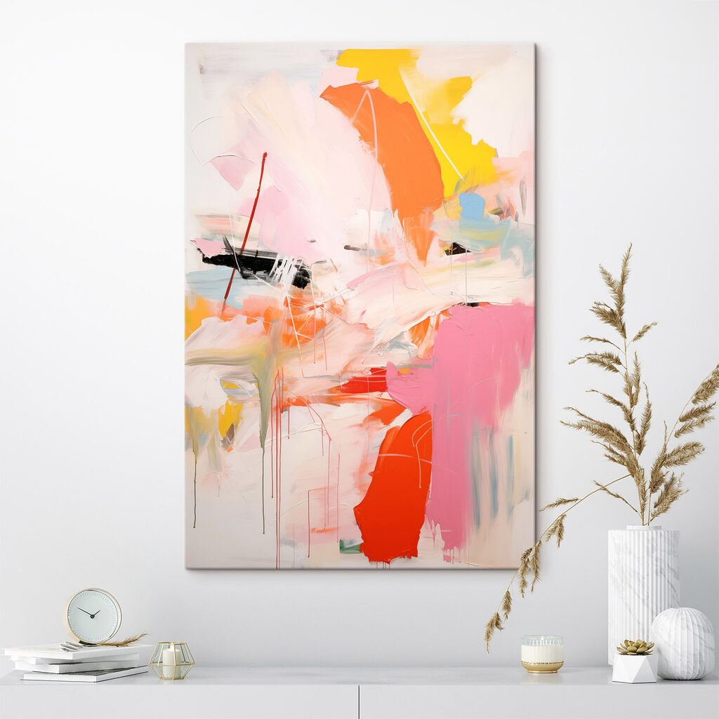 Cor-de-rosa e laranja — interior 1