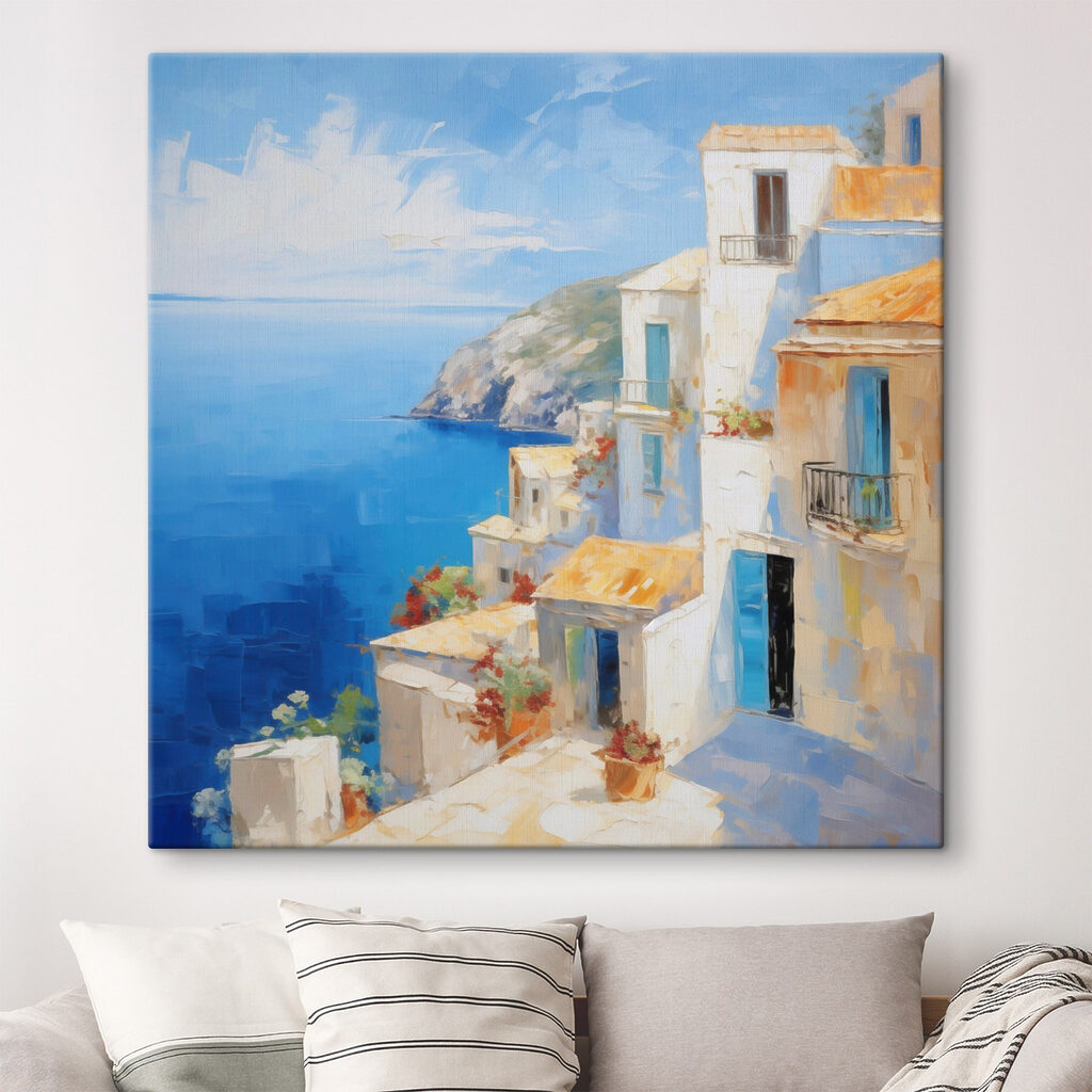 Casas brancas à beira-mar — interior 2