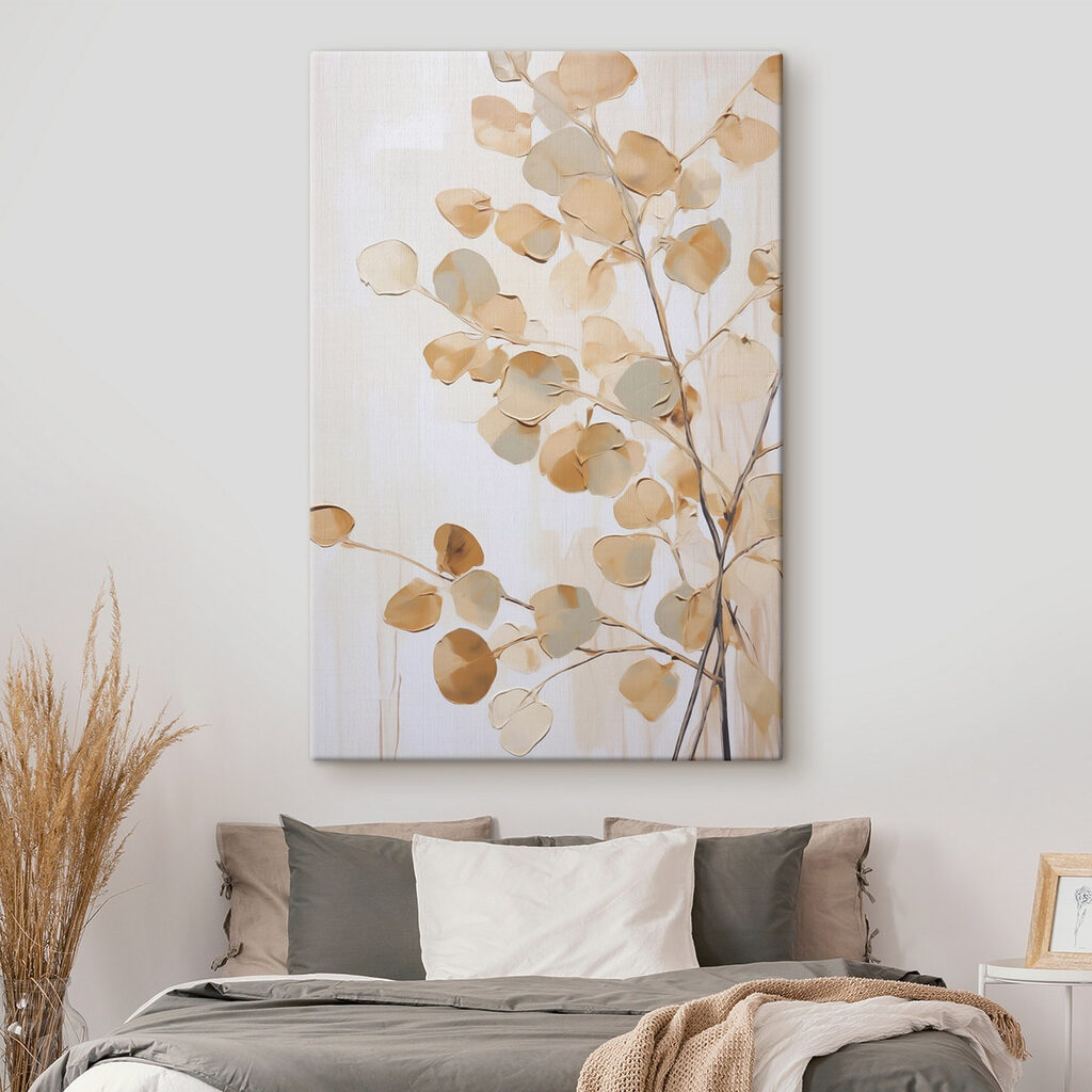 Ramo de folhas redondas — interior 2