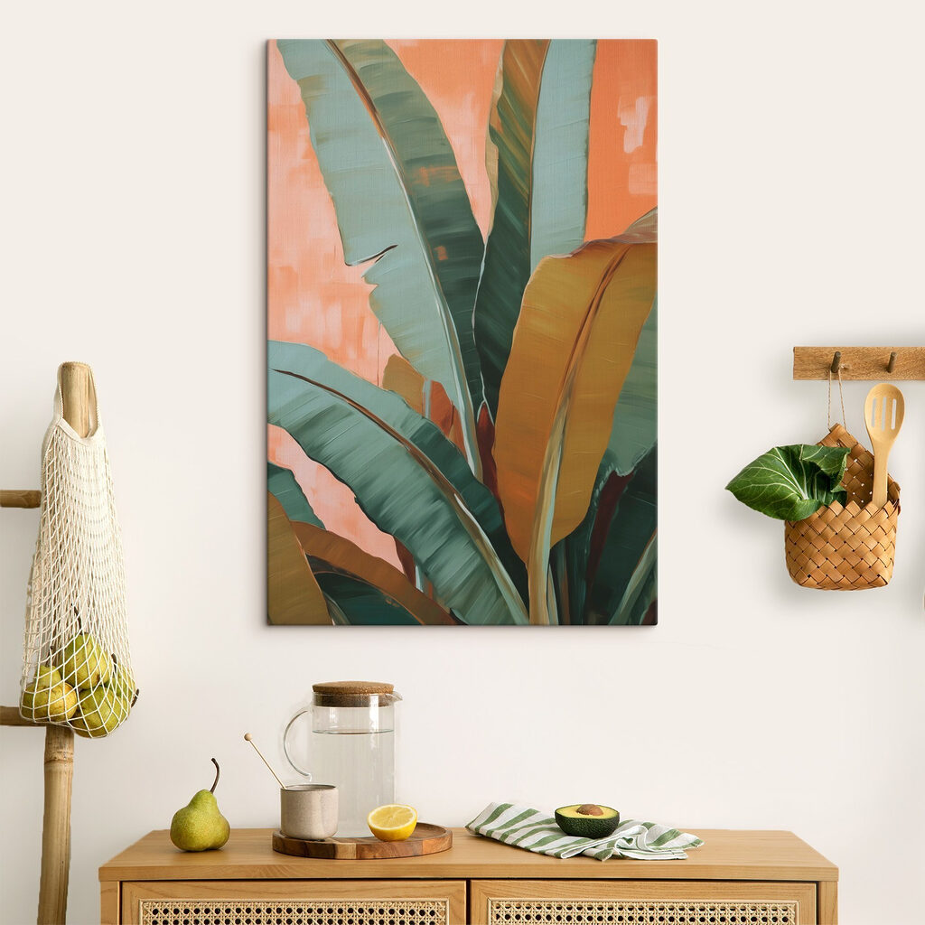 Bananeira sobre pêssego — interior 1