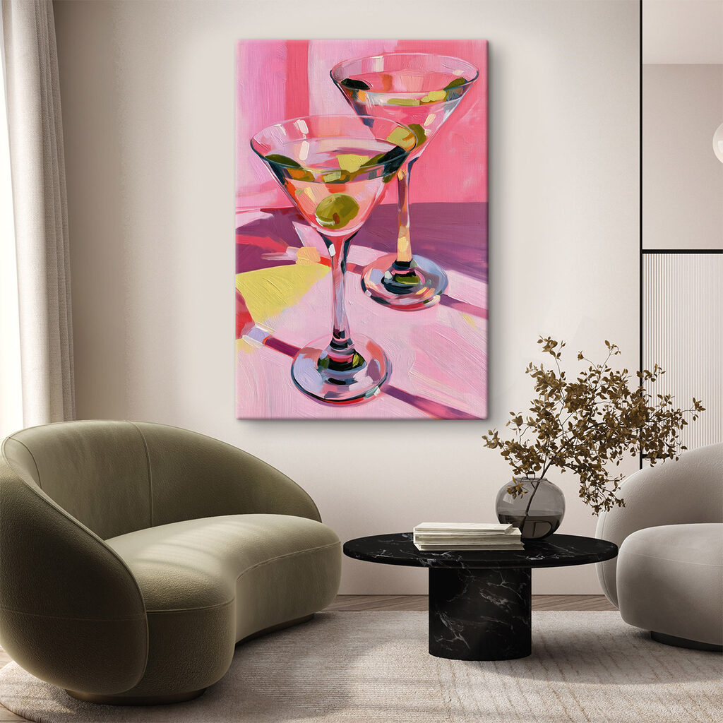 Martinis contra cor-de-rosa — interior 2