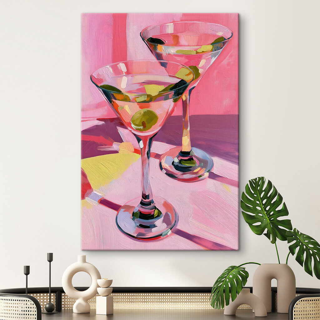 Martinis contra cor-de-rosa — interior 1