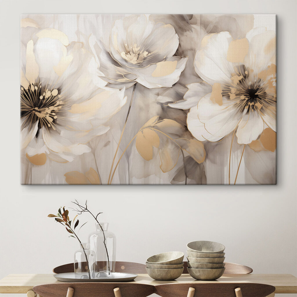 Flores de centro escuro — interior 1
