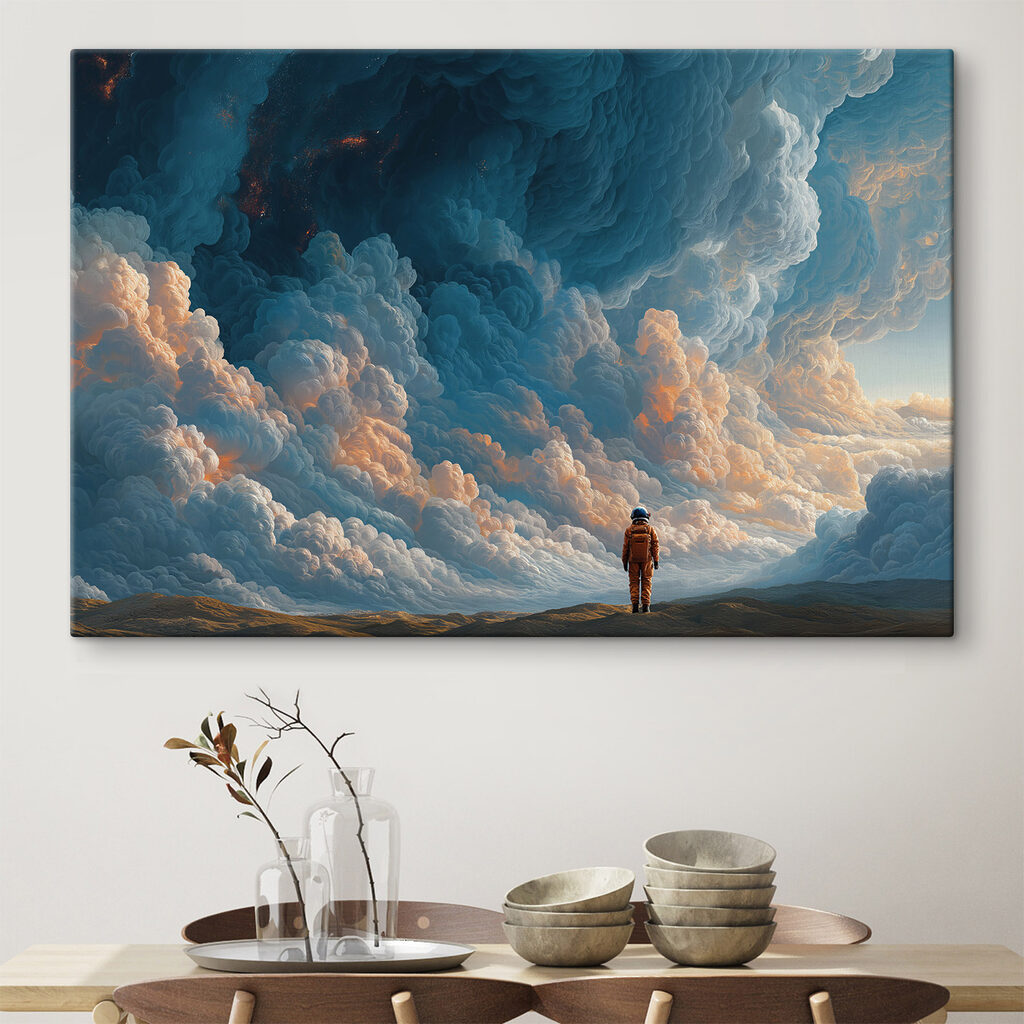 Caminhante sob nuvens — interior 1